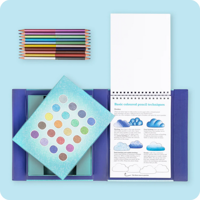 Tiger Tribe Tiger Tribe Pencil Art - Metallic Blend & Shade