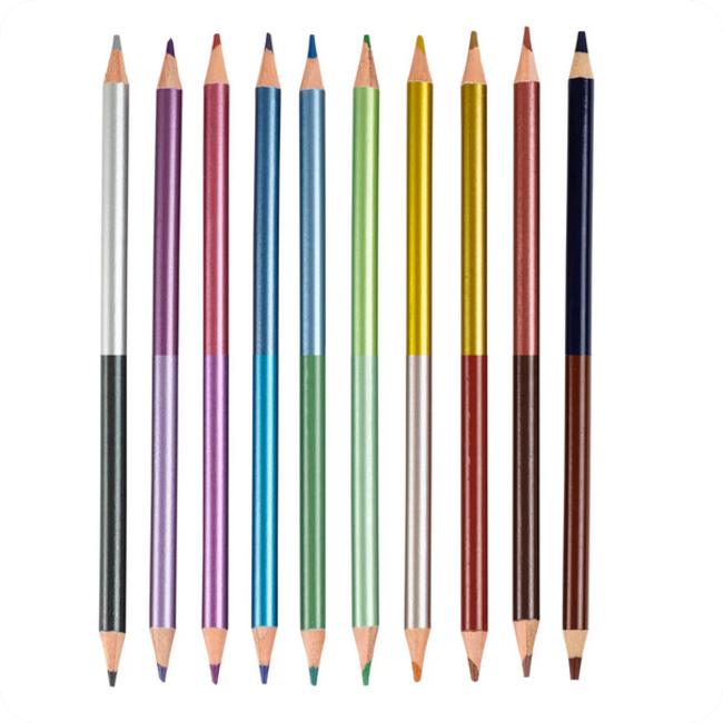 Tiger Tribe Tiger Tribe Pencil Art - Metallic Blend & Shade