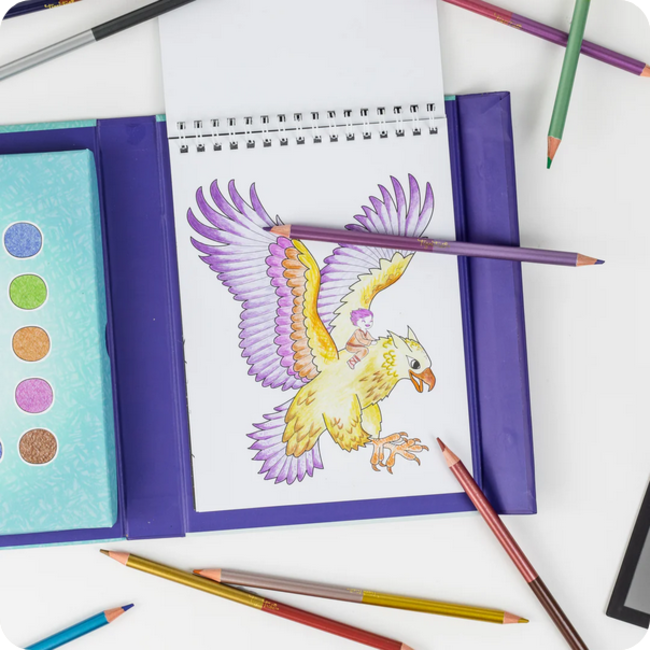 Tiger Tribe Tiger Tribe Pencil Art - Metallic Blend & Shade