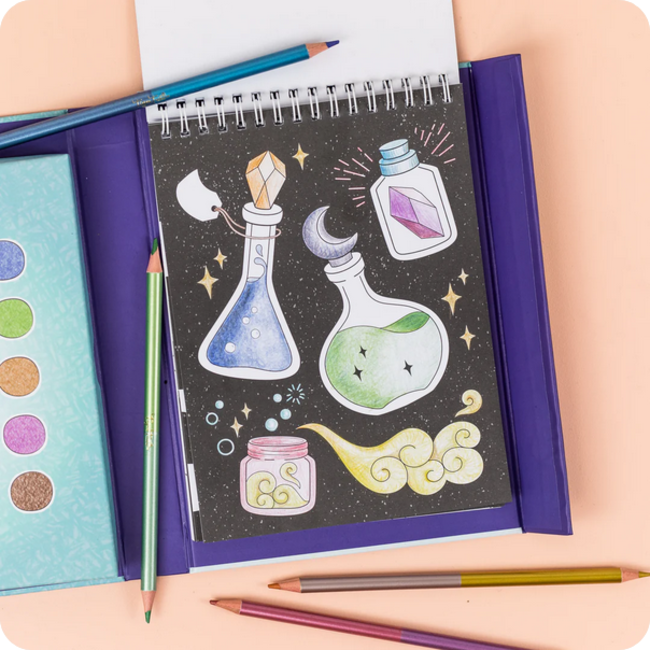 Tiger Tribe Tiger Tribe Pencil Art - Metallic Blend & Shade