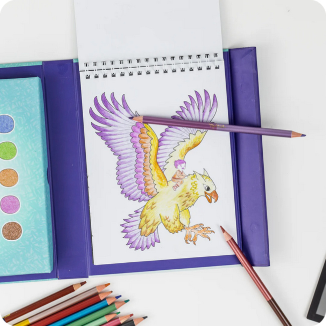 Tiger Tribe Tiger Tribe Pencil Art - Metallic Blend & Shade