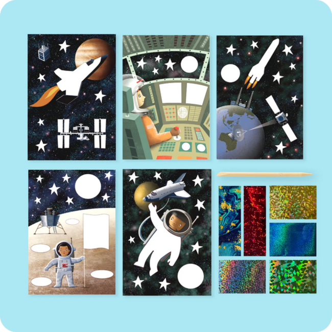 Tiger Tribe Tiger Tribe Foil Art - Space Adventures