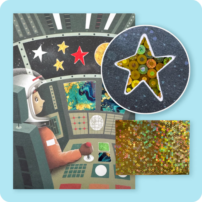 Tiger Tribe Tiger Tribe Foil Art - Space Adventures