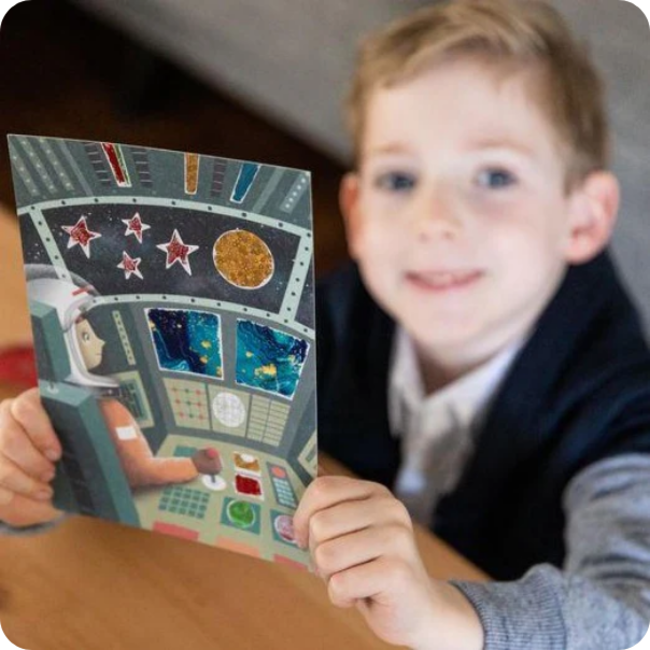 Tiger Tribe Tiger Tribe Foil Art - Space Adventures