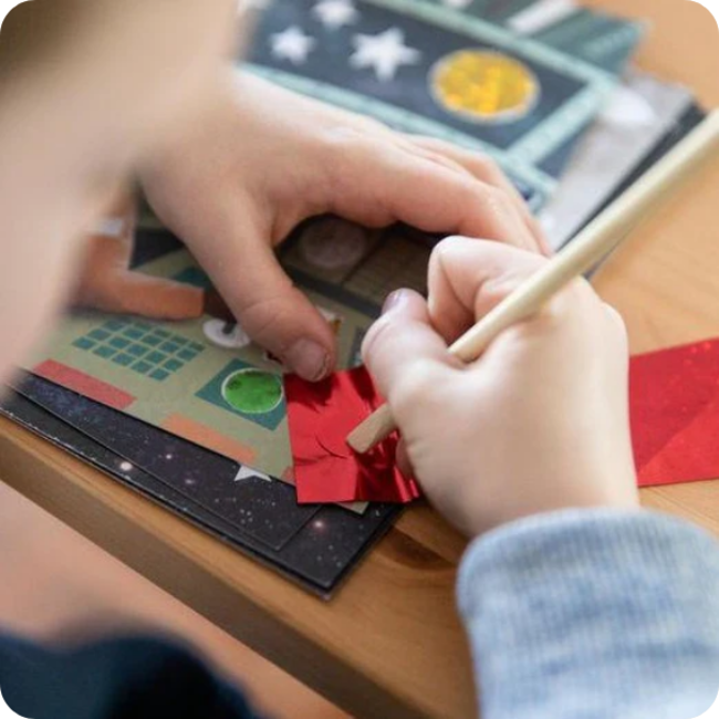 Tiger Tribe Tiger Tribe Foil Art - Space Adventures