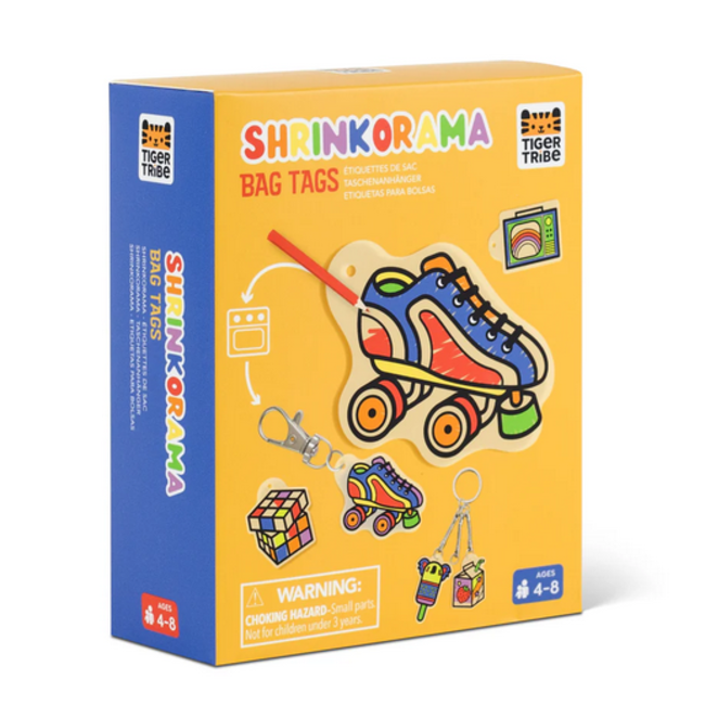 Tiger Tribe Tiger Tribe Shrinkorama - Bag Tags