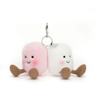 Jellycat Jellycat - Bag Charm Amuseables Pair of Marshmallows
