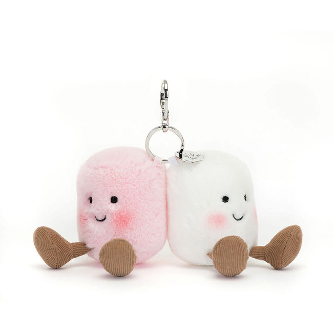 Jellycat Jellycat - Bag Charm Amuseables Pair of Marshmallows
