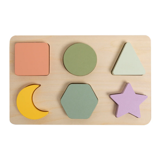 Pearhead Wooden Shapes Puzzle