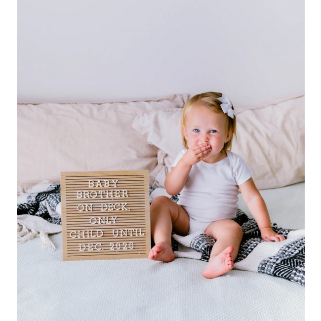 Pearhead Natural Wood Letterboard PH83099