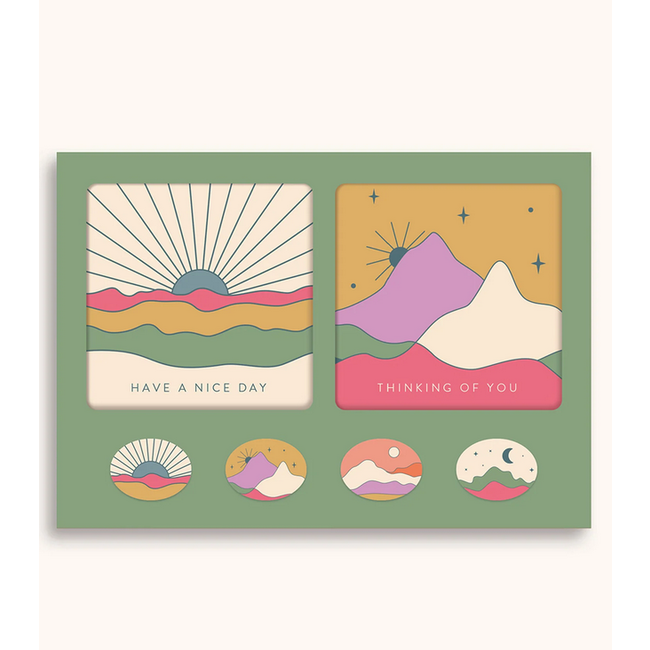 Studio Oh Studio Oh! Mini Note Card Set - Desert Skies