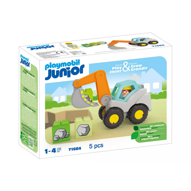 Playmobil Junior - Shovel Excavator 71684
