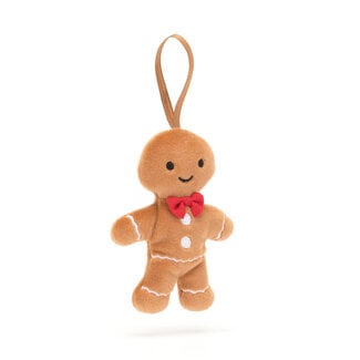 Jellycat Jellycat - Amuseables Festive Folly Gingerbread Fred Ornament