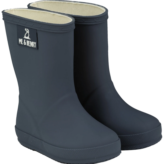 Me & Henry Puddle Rainboots Navy