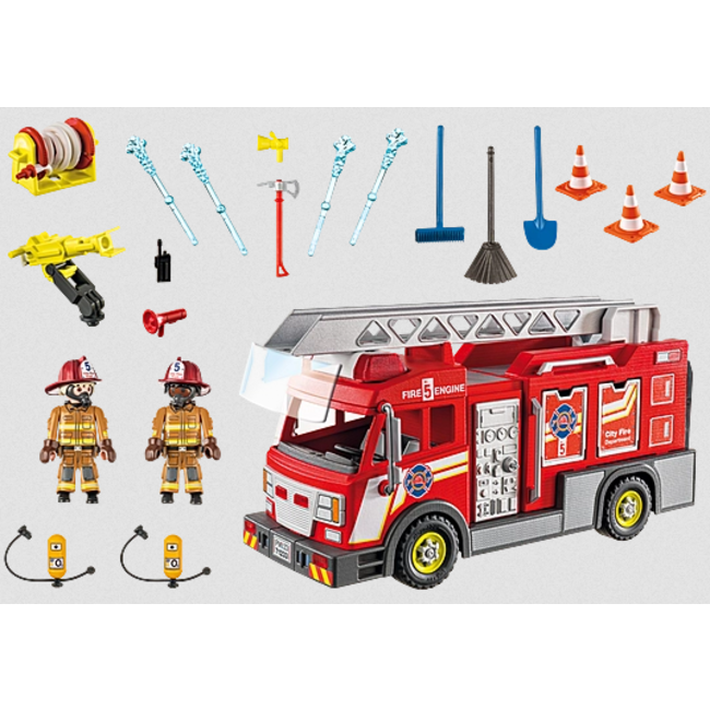 Playmobil City Action - Fire Truck with Flashing Lights 71233