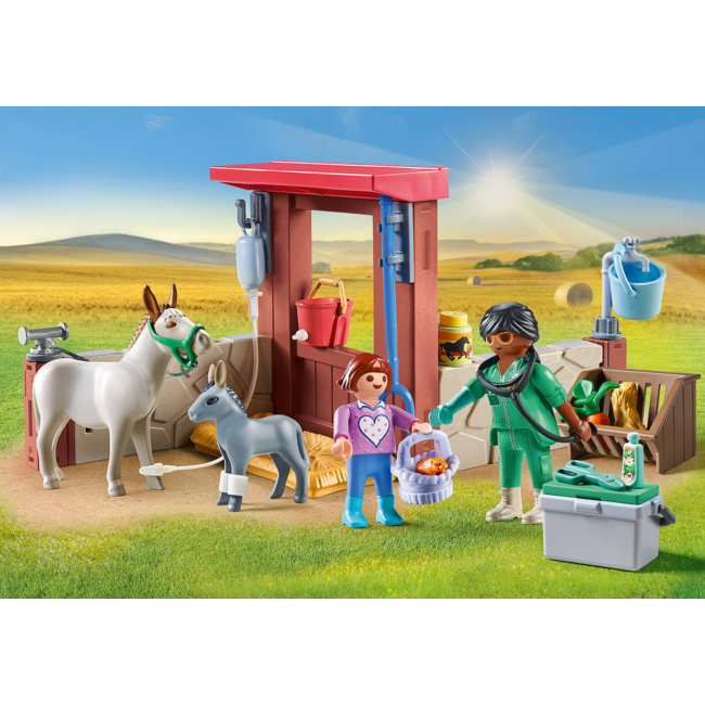 Playmobil Country - Starter Pack Farmyard Vet 71471