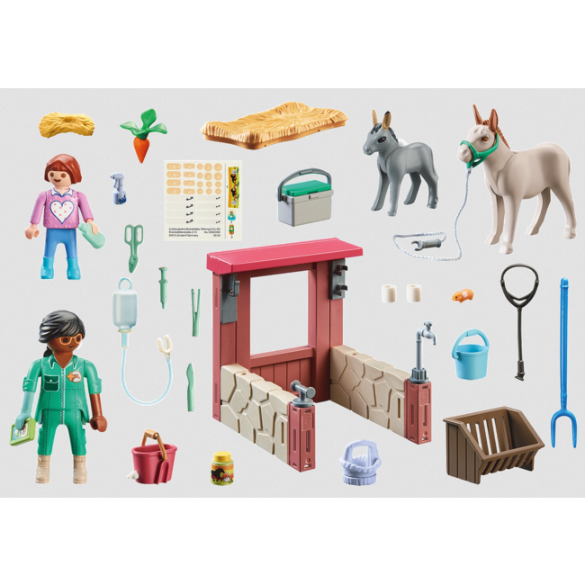 Playmobil Country - Starter Pack Farmyard Vet 71471