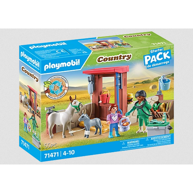 Playmobil Country - Starter Pack Farmyard Vet 71471