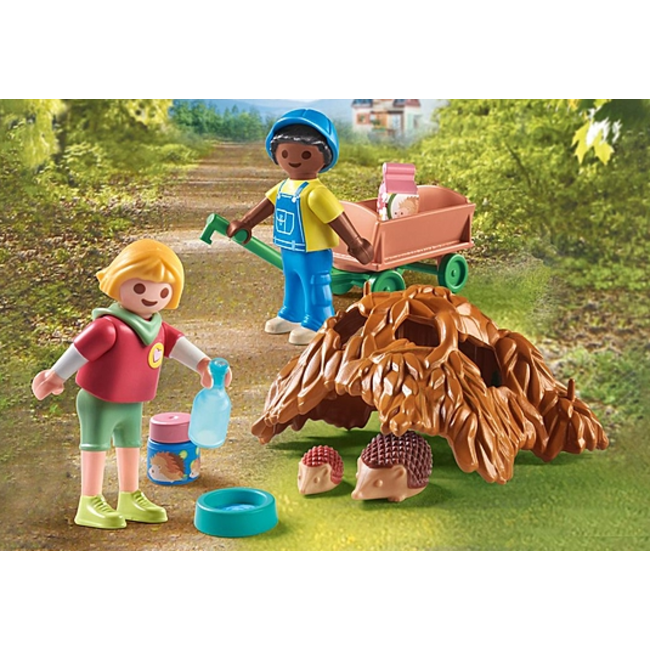 Playmobil myLife - Children with Hedgehog Family 71512
