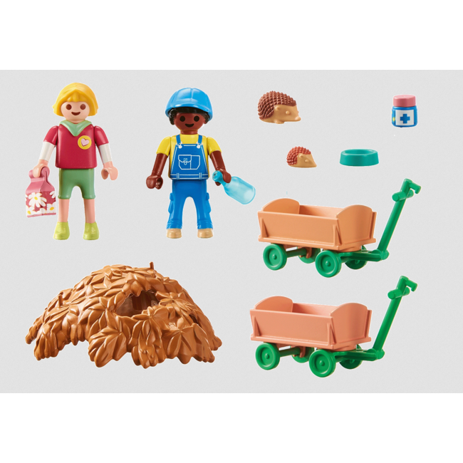 Playmobil myLife - Children with Hedgehog Family 71512