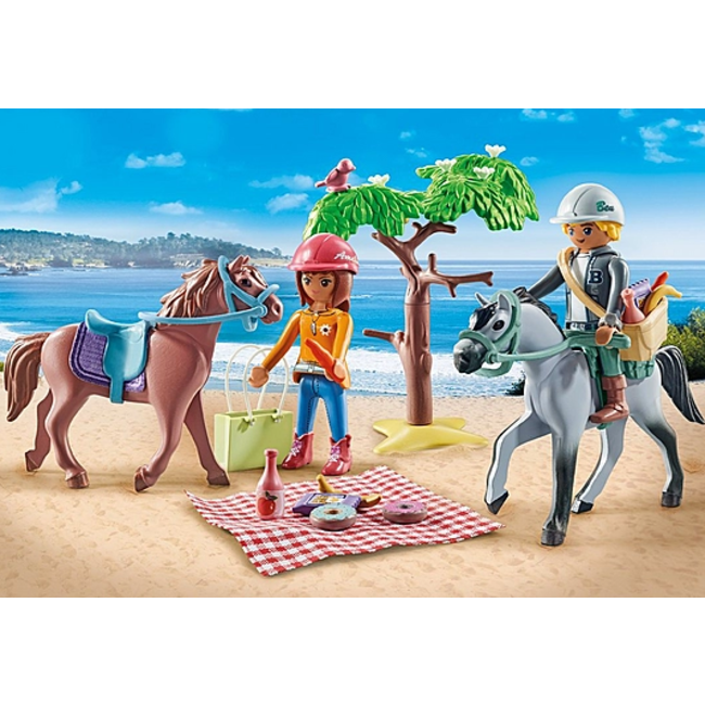 Playmobil Horses of Waterfall - Horseback Riding to the Beach 71470