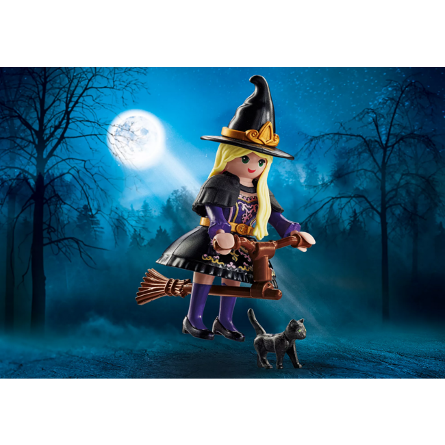 Playmobil Special Plus - Witch with Cat 71584