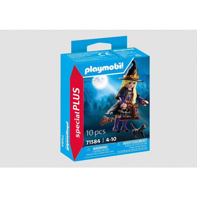Playmobil Special Plus - Witch with Cat 71584