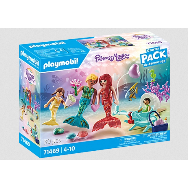 Playmobil Princess Magic Starter Pack Mermaid Family 71469