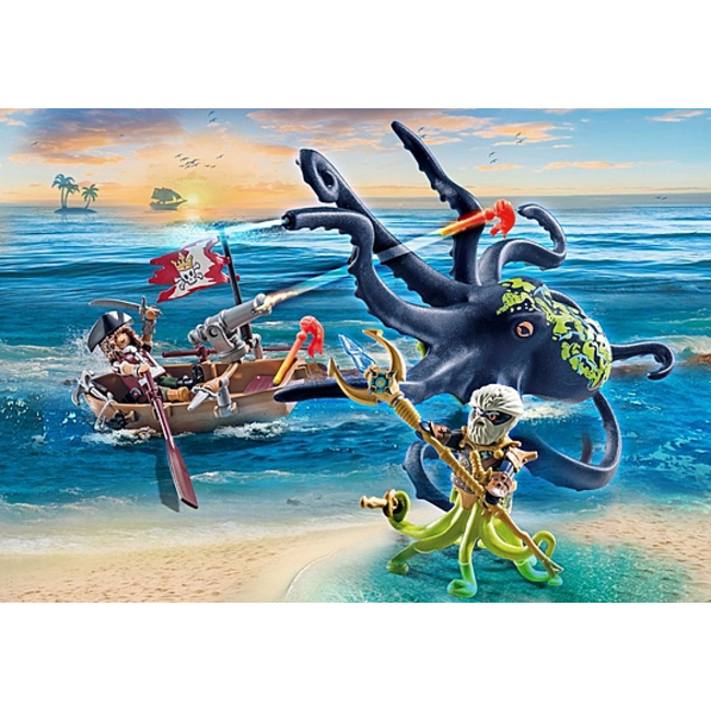 Playmobil Pirates - Battle with the Giant Octopus 71419