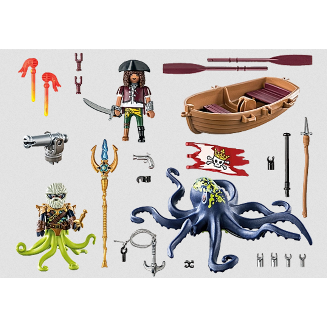 Playmobil Pirates - Battle with the Giant Octopus 71419