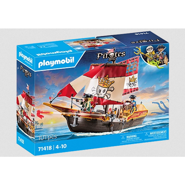 Playmobil Pirates - Pirate Ship 71418