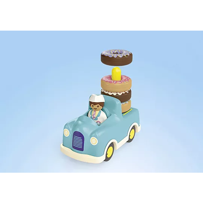 Playmobil Junior Stacking & Sorting Doughnut Truck 71702