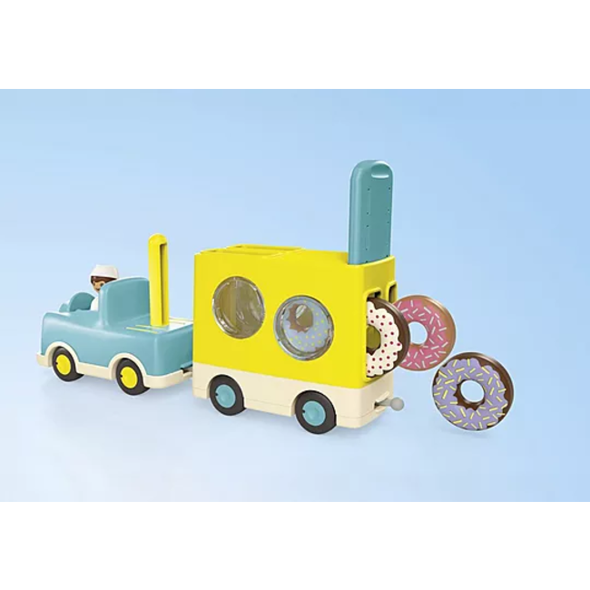 Playmobil Junior Stacking & Sorting Doughnut Truck 71702