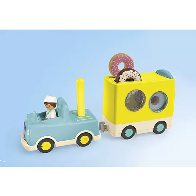 Playmobil Junior Stacking & Sorting Doughnut Truck 71702