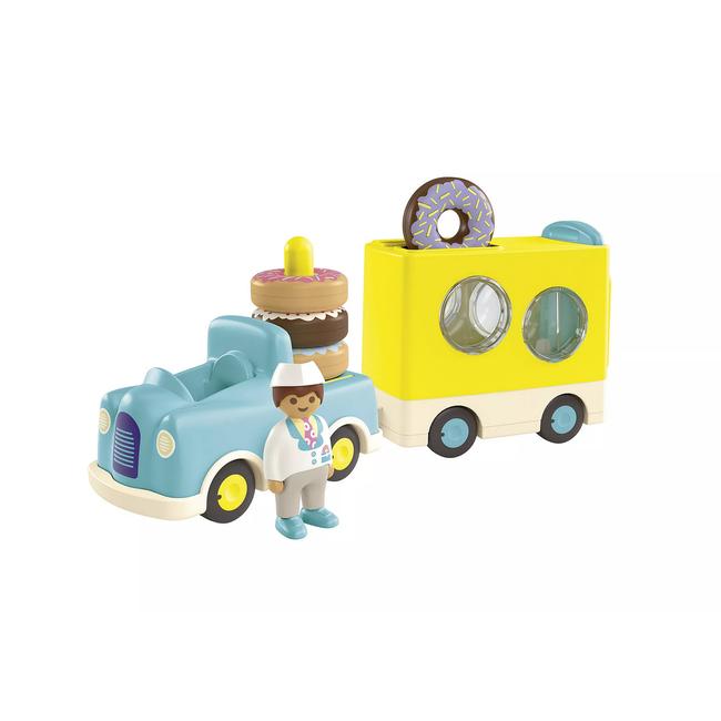 Playmobil Junior Stacking & Sorting Doughnut Truck 71702