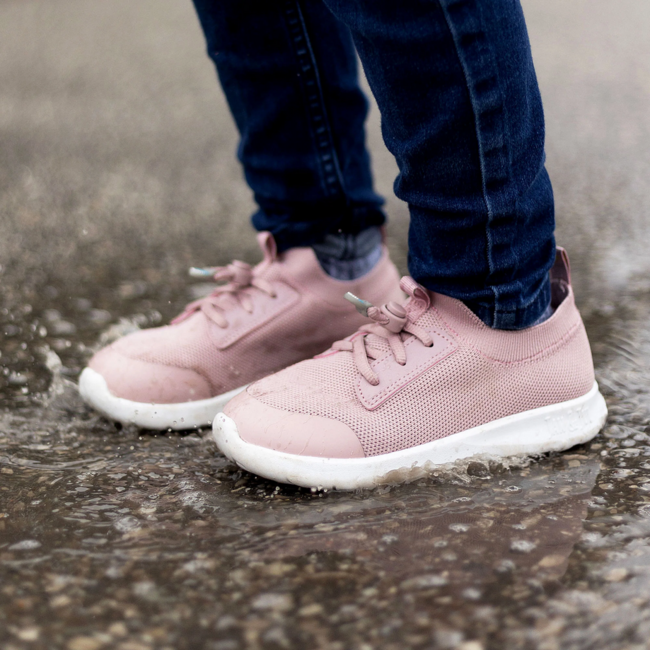 Jan & Jul Rainrunner Waterproof Sneaker - Dusty Pink
