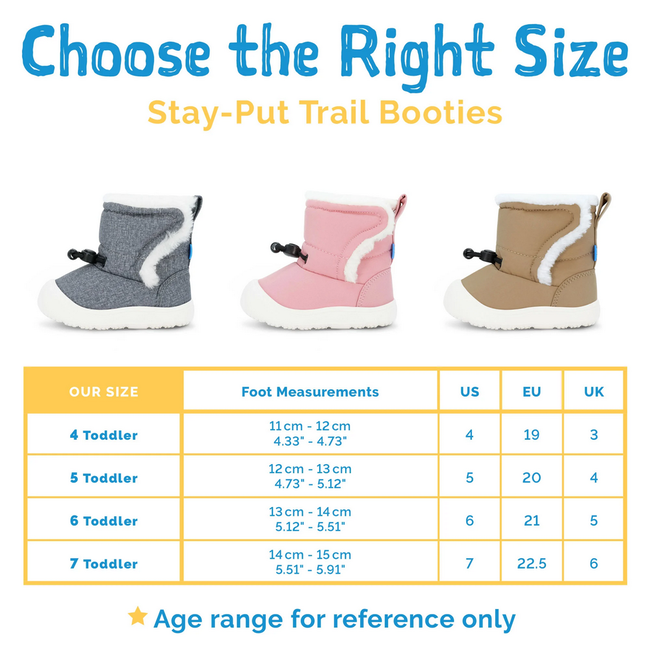 Jan & Jul Stay-Put Trail Booties- Polar Pals