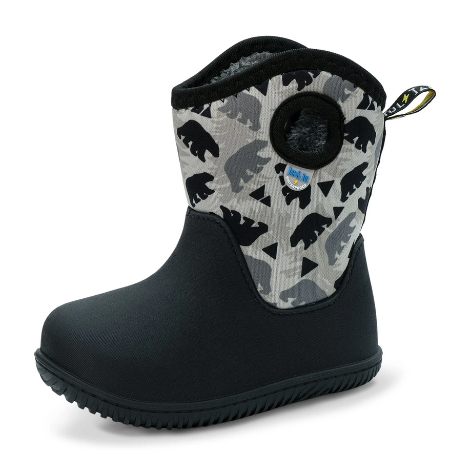 Jan & Jul Toasty-Dry Lite Winter Boots - Grey Construction Jan & Jul Toasty-Dry Lite Winter Boots - Grey Construction