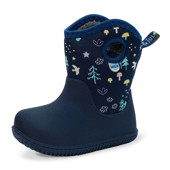 Toasty-Dry Booties | Navy Forest Toasty-Dry Booties | Navy Forest