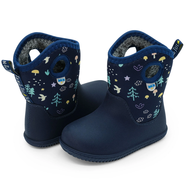 Jan & Jul Toasty-Dry Lite Winter Boot - Navy Forest