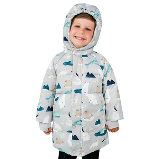 Jan & Jul Toasty-Dry Puffy Waterproof Coat - Polar Pals