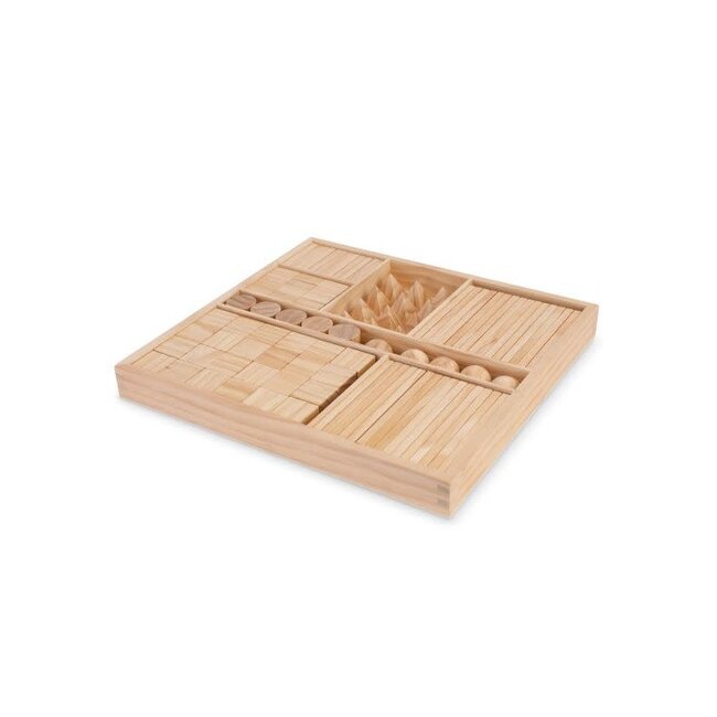 Fire the Imagination Kinderfeet Mixed Blocks - Natural