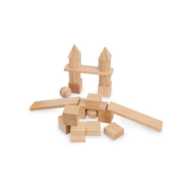 Fire the Imagination Kinderfeet Mixed Blocks - Natural