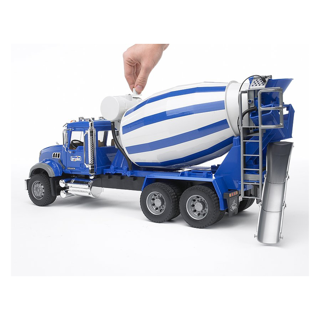 Bruder 02814 MACK Granite Cement Mixer