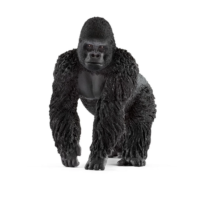 Schleich Wild Life Grey Dot Male Gorilla 14770