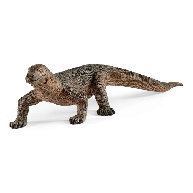 Schleich Wild Life Grey Dot Komodo Dragon 14826