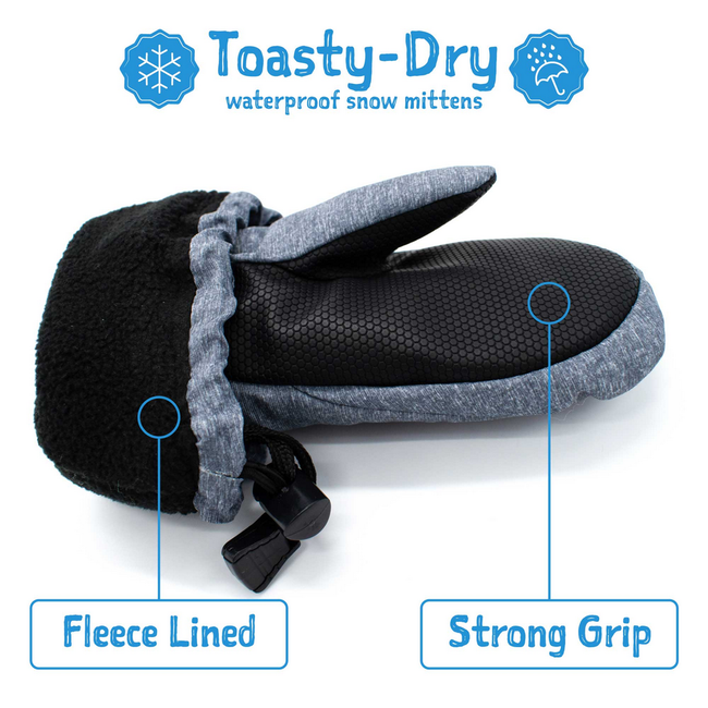 Jan & Jul Toasty - Dry Waterproof Snow Mittens - Bear Cub