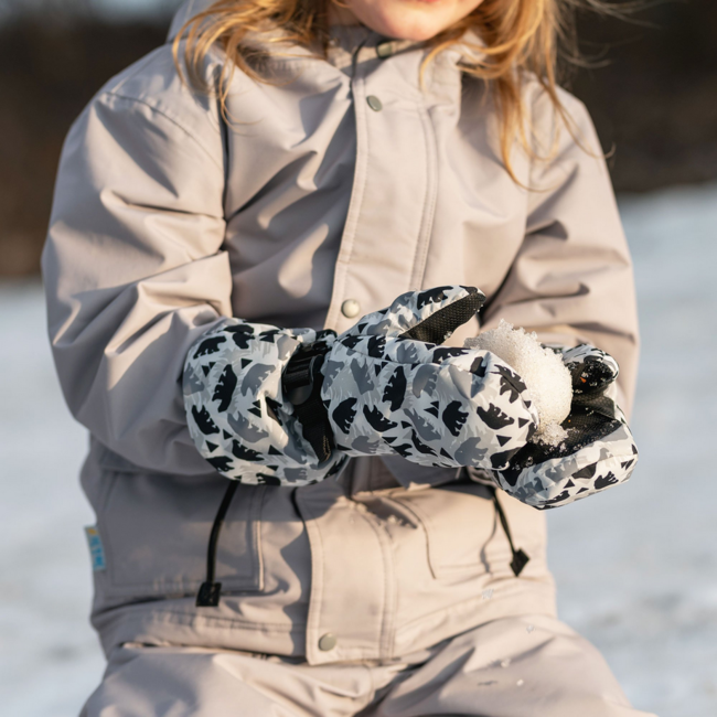 Jan & Jul Toasty - Dry Waterproof Snow Mittens - Bear Cub