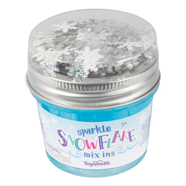 Sparkle Snowflake Mix-Ins Slime 6902
