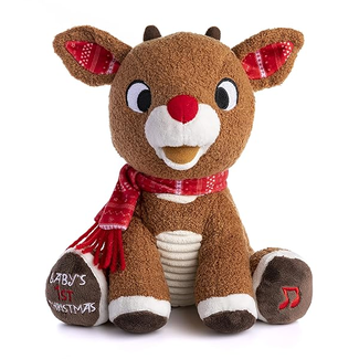 Kids Preferred Rudolph Baby's First Christmas Plush w/ Music